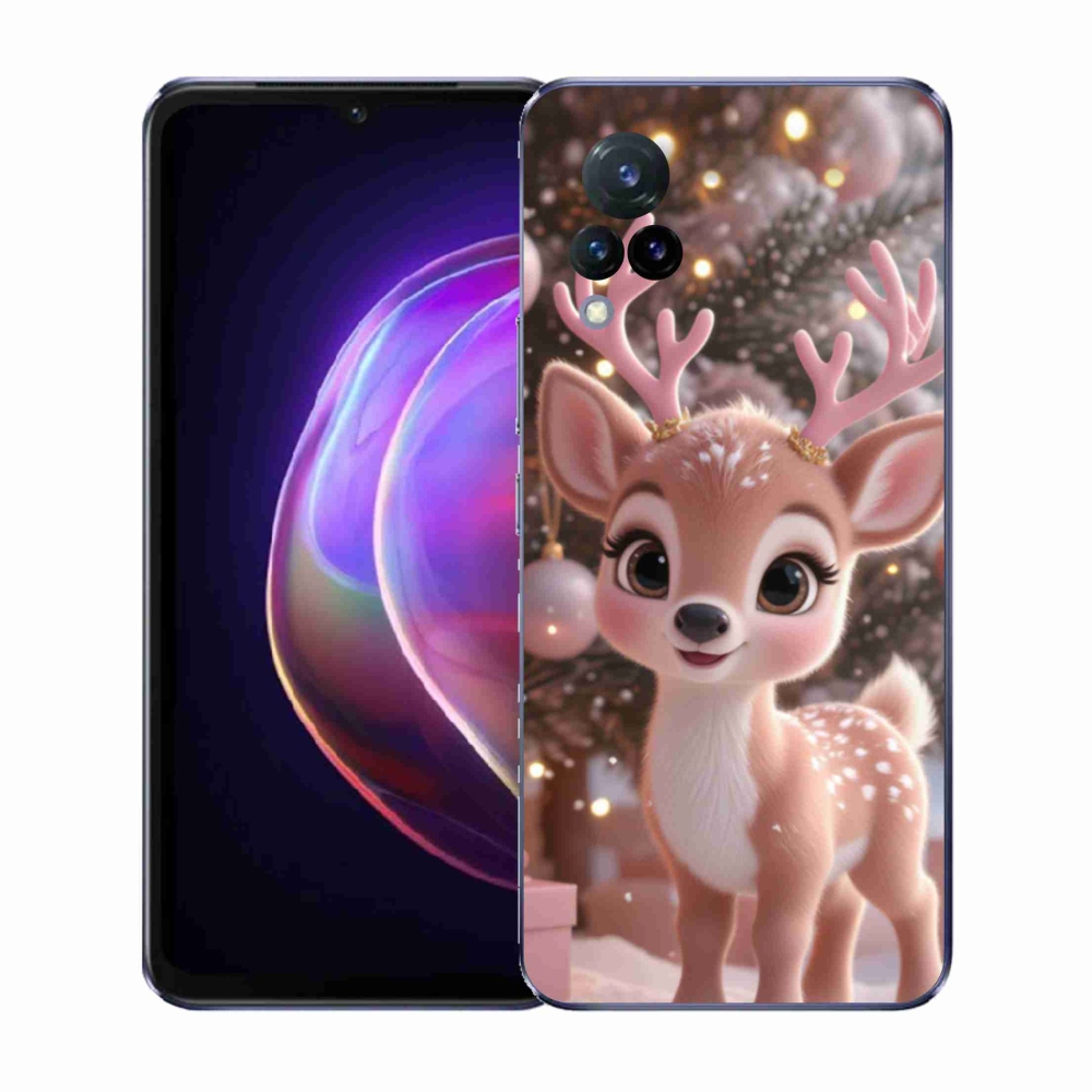 Gelový kryt mmCase na Vivo V21 4G/5G - roztomilý sob