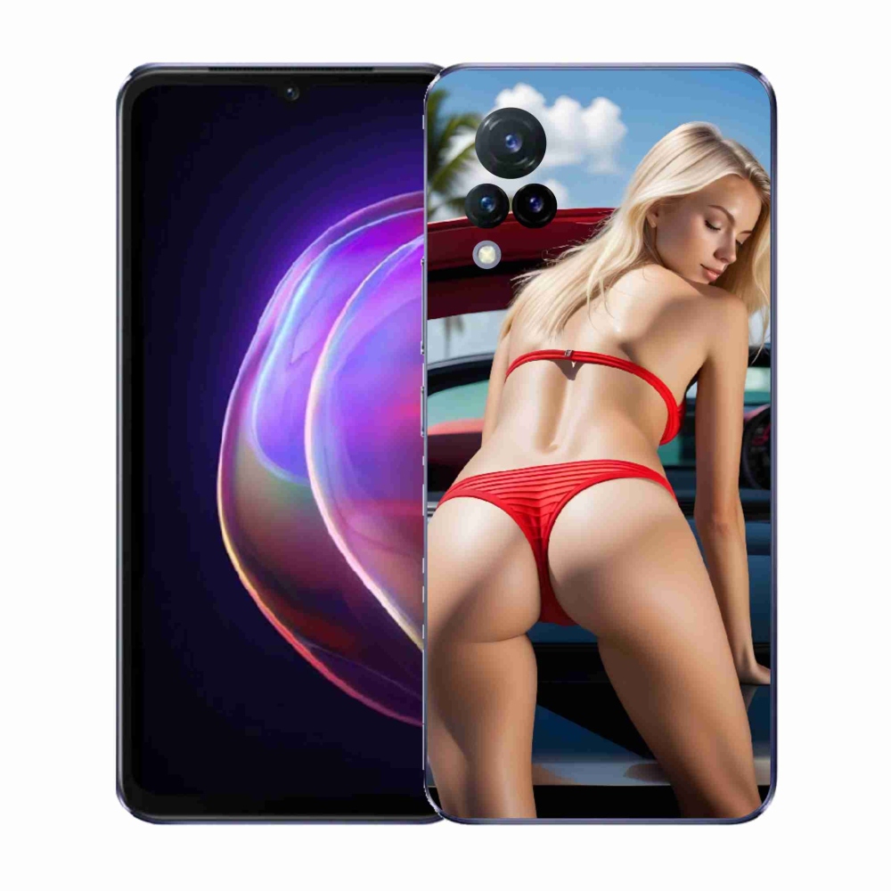 Gelový kryt mmCase na Vivo V21 4G/5G - sexy žena 2