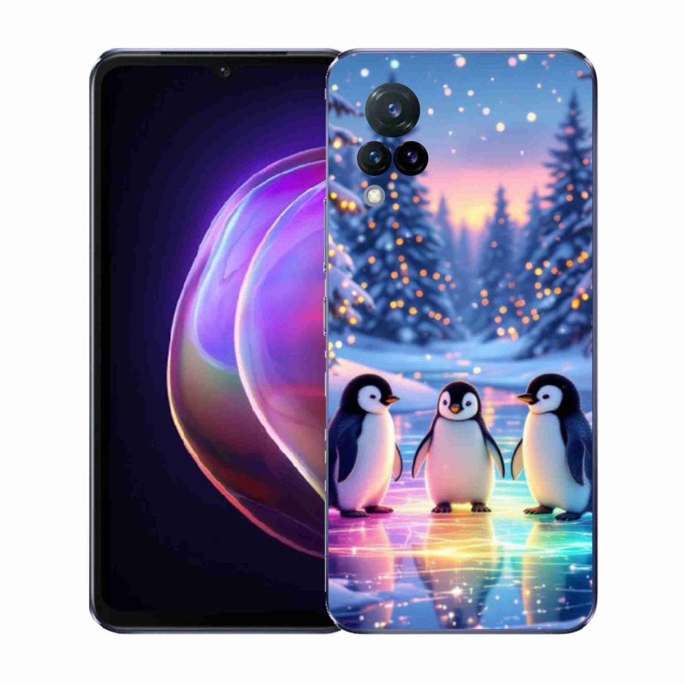 Gelový kryt mmCase na Vivo V21 4G/5G - tučnáci