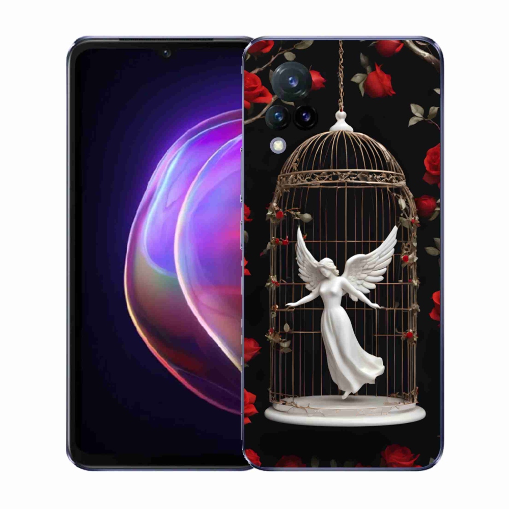Gelový kryt mmCase na Vivo V21 4G/5G - uvězněný anděl