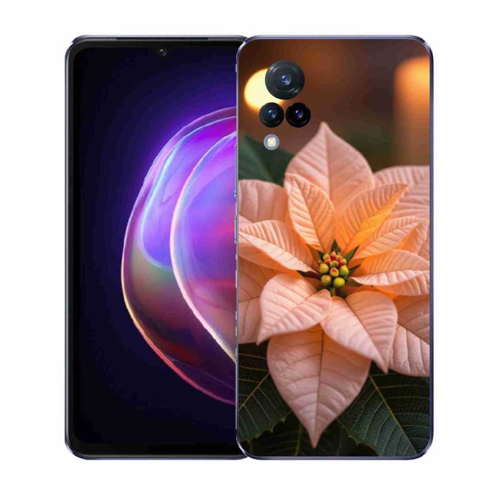 Gelový kryt mmCase na Vivo V21 4G/5G - vánoční hvězda