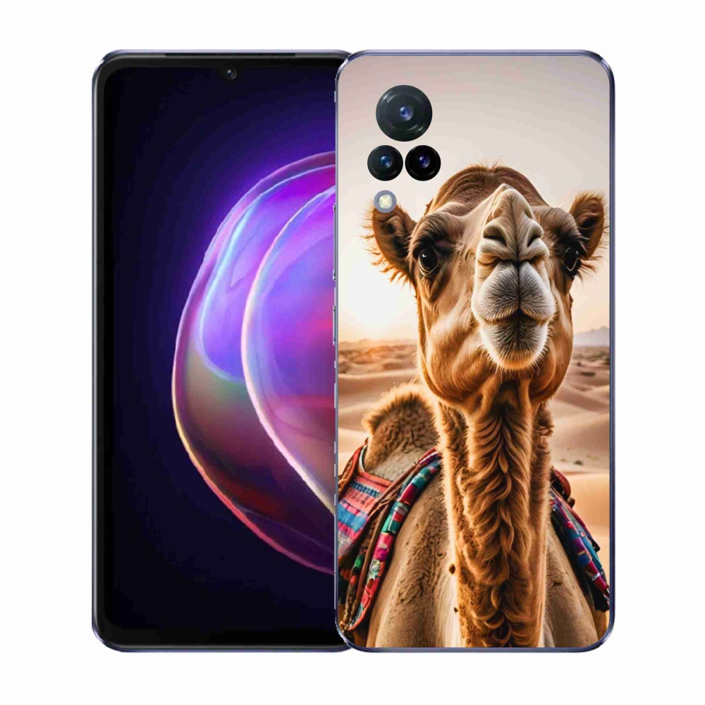 Gelový kryt mmCase na Vivo V21 4G/5G - velbloud