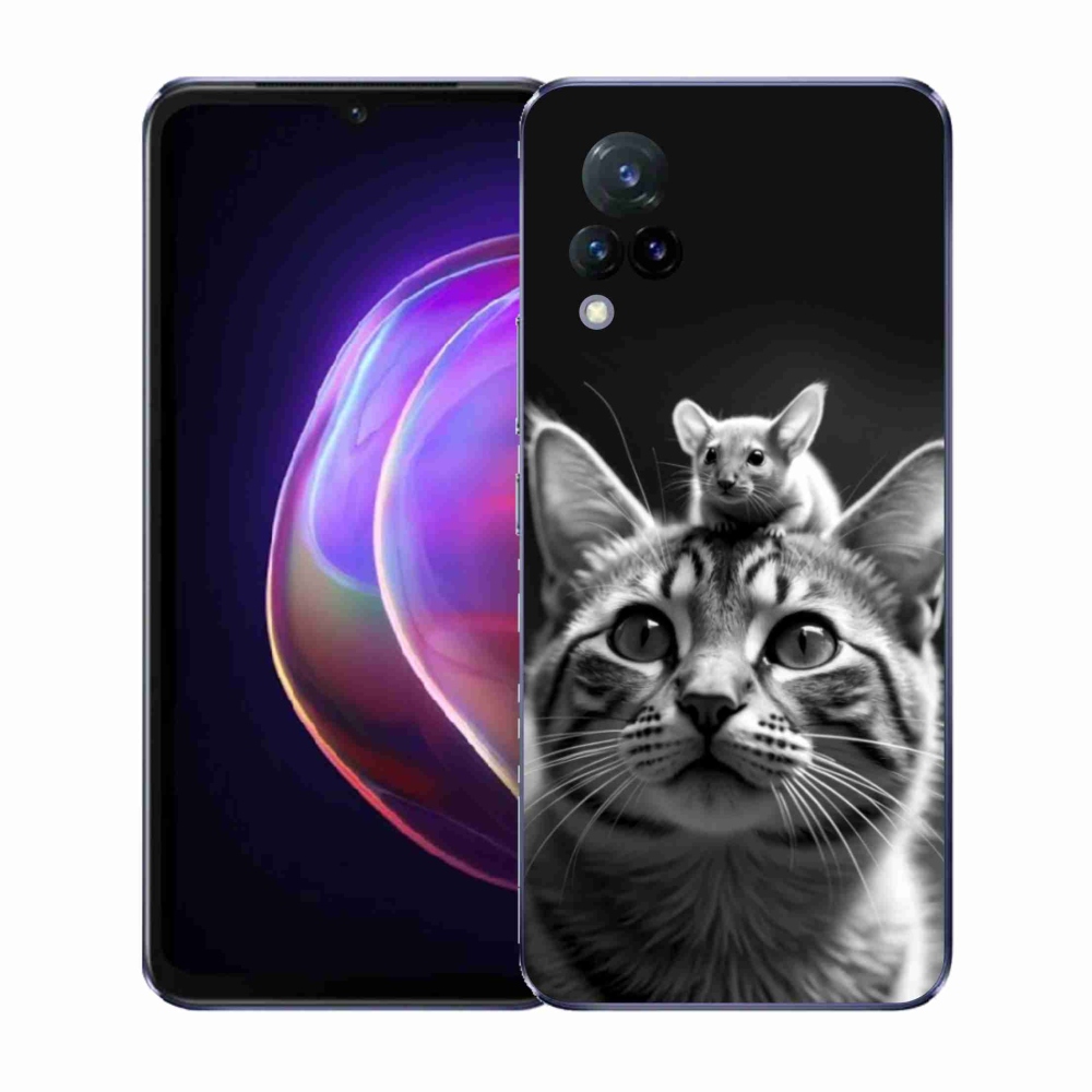 Gelový kryt mmCase na Vivo V21 4G/5G - zvířecí přátelství 2