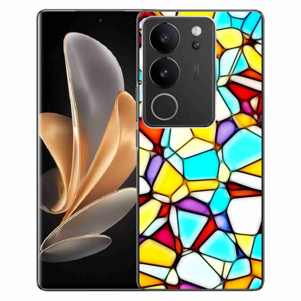 Gelový kryt mmCase na Vivo V29 5G - abstraktní motiv 40