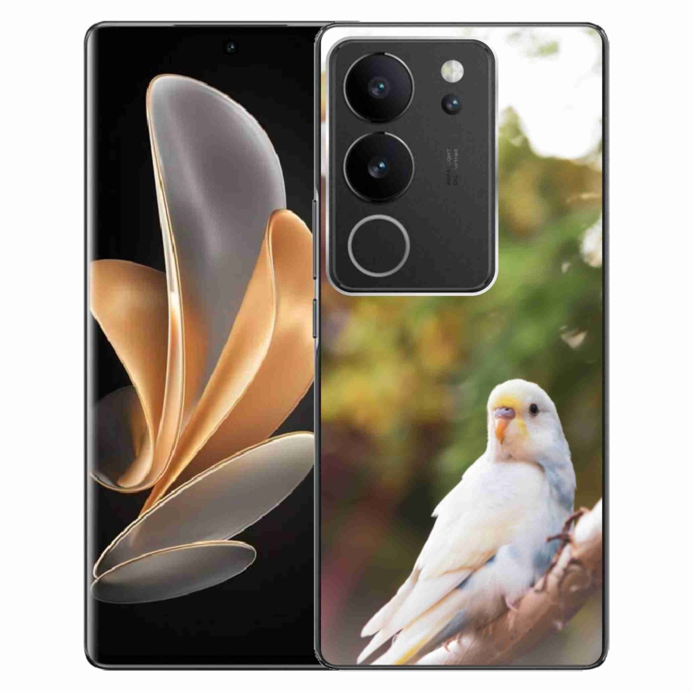 Gelový kryt mmCase na Vivo V29 5G - andulka bílá