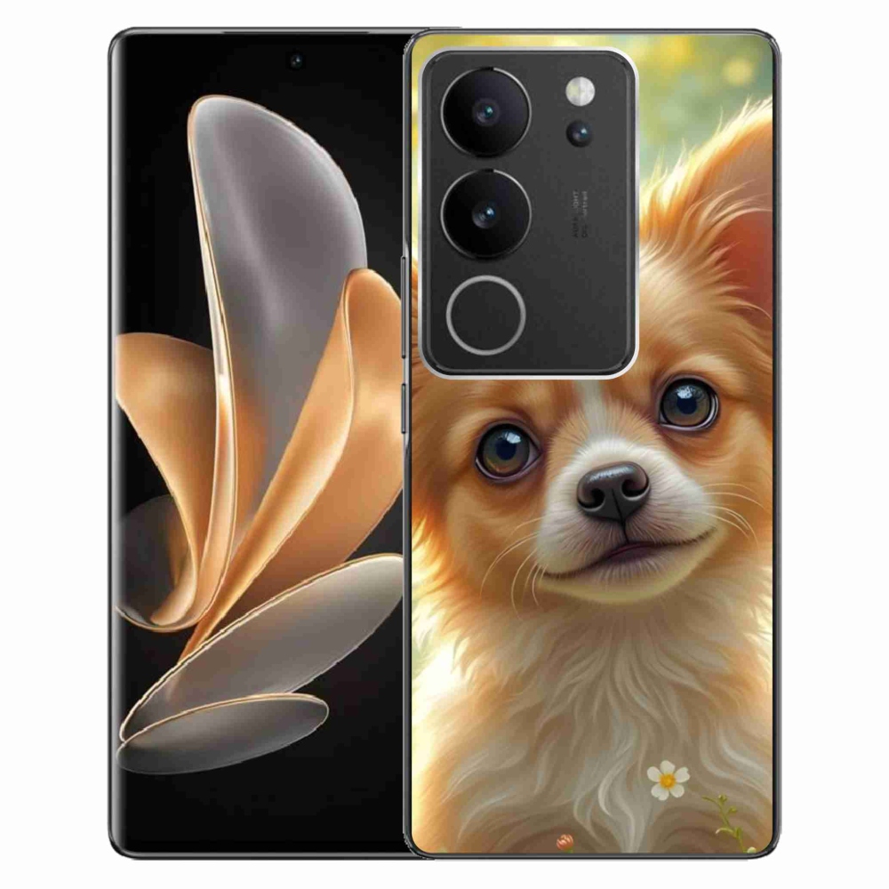 Gelový kryt mmCase na Vivo V29 5G - čivava 5