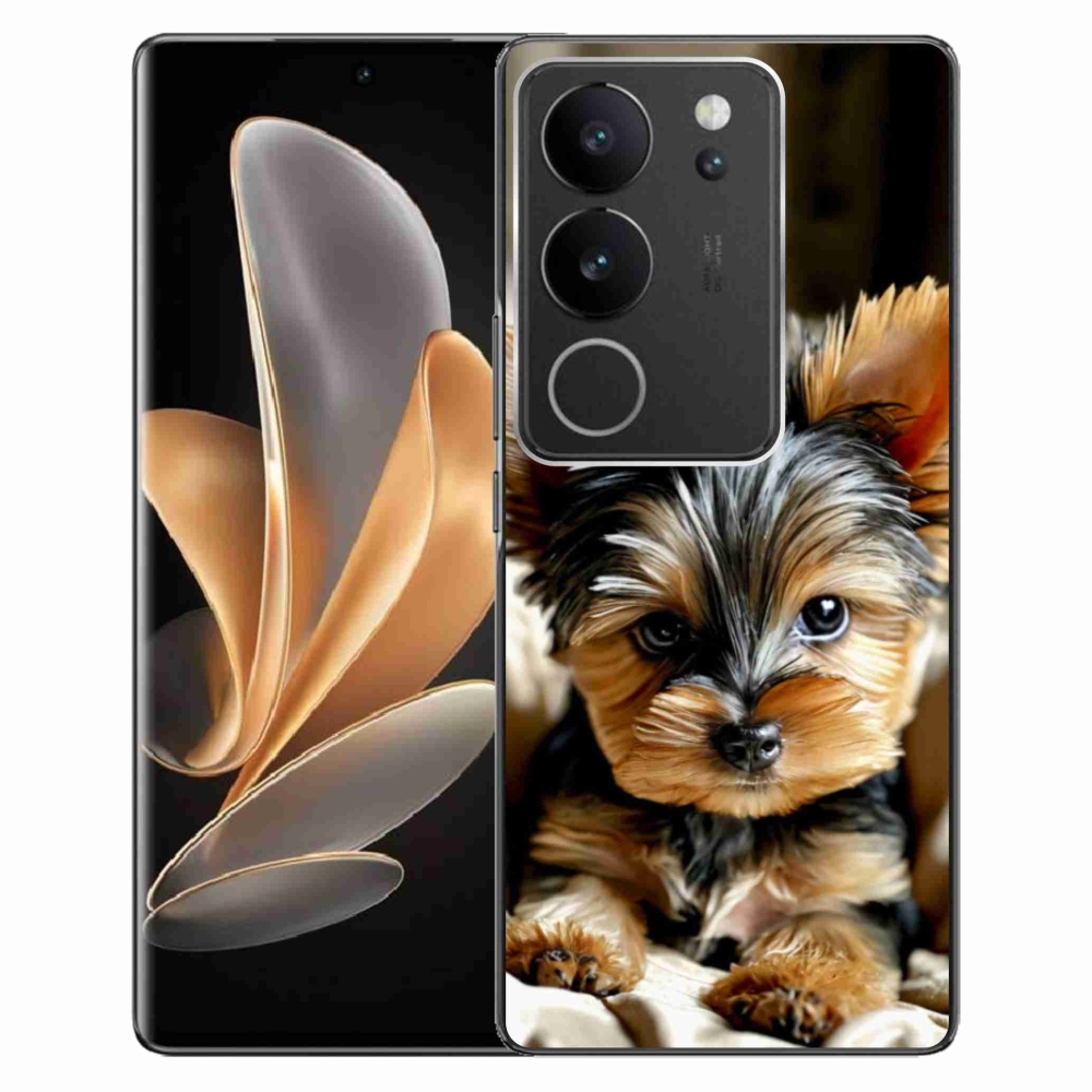 Gelový kryt mmCase na Vivo V29 5G - jorkšír 11