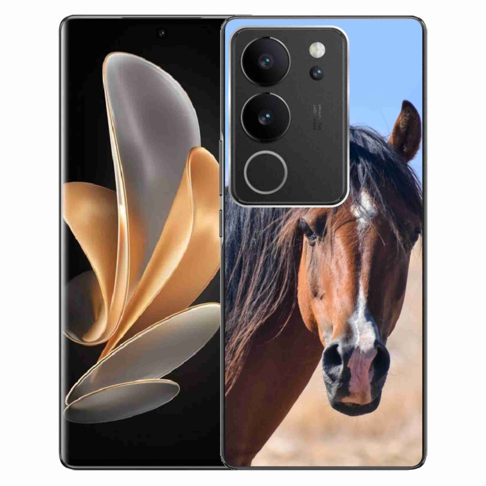 Gelový kryt mmCase na Vivo V29 5G - klidný kůň