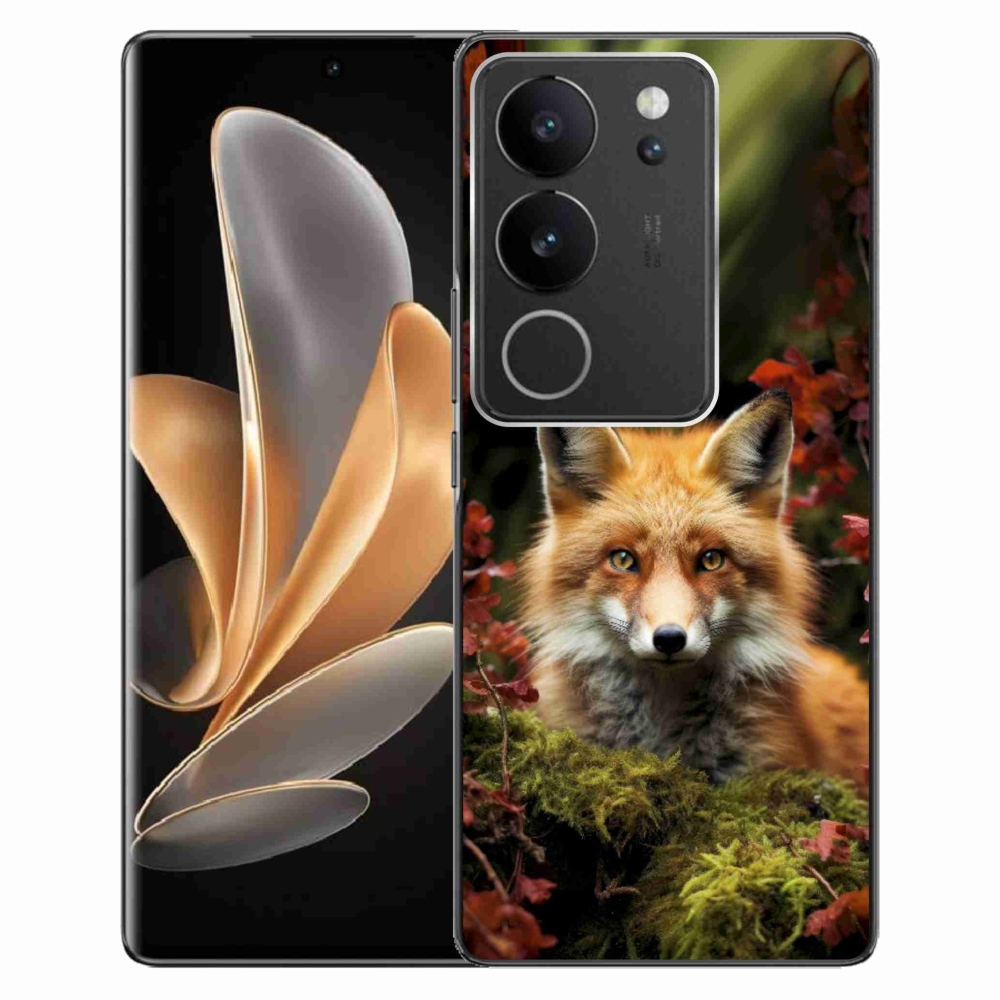 Gelový kryt mmCase na Vivo V29 5G - liška v lese