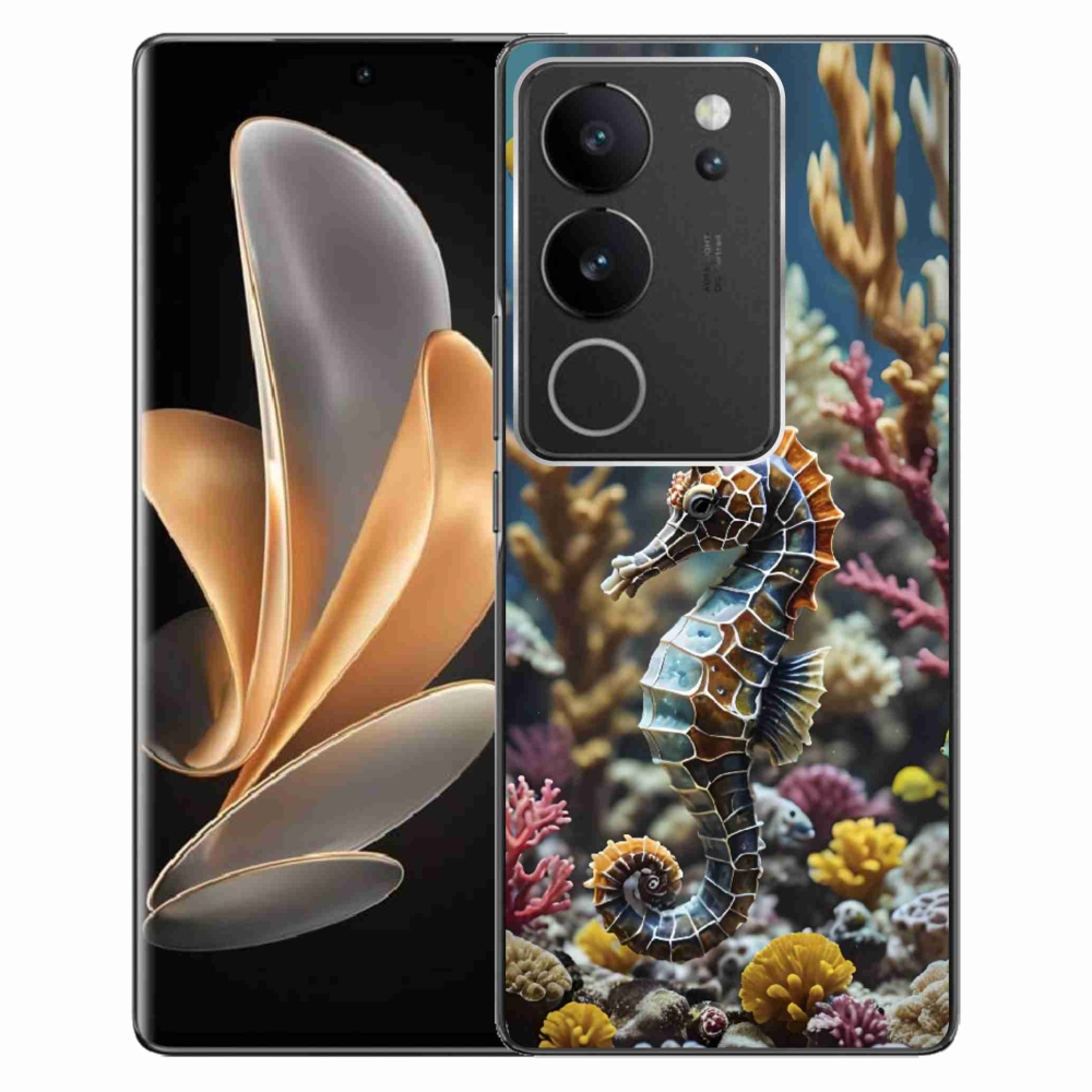 Gelový kryt mmCase na Vivo V29 5G - mořský koník 2