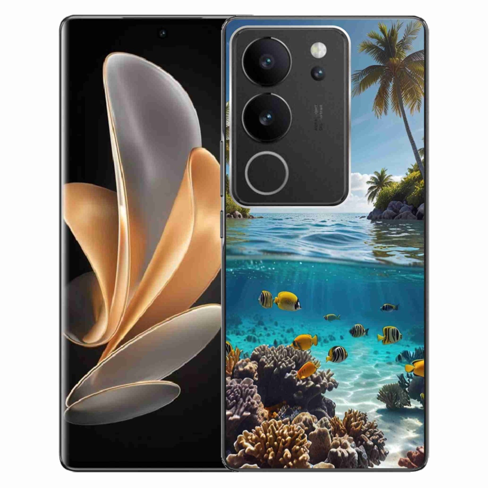 Gelový kryt mmCase na Vivo V29 5G - mořský svět 4