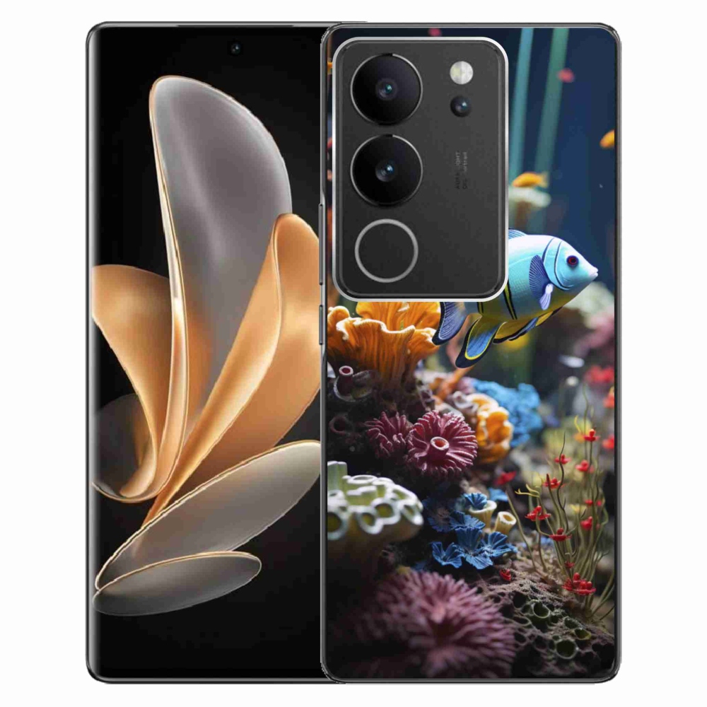 Gelový kryt mmCase na Vivo V29 5G - mořský svět 5