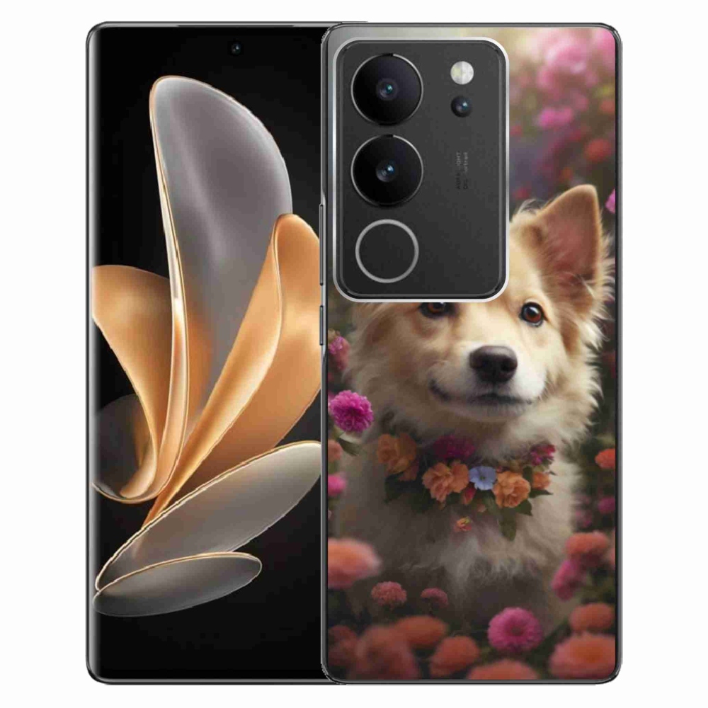 Gelový kryt mmCase na Vivo V29 5G - německý špic