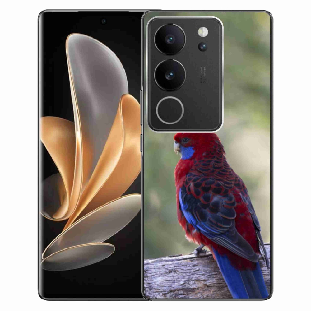 Gelový kryt mmCase na Vivo V29 5G - papoušek rosela