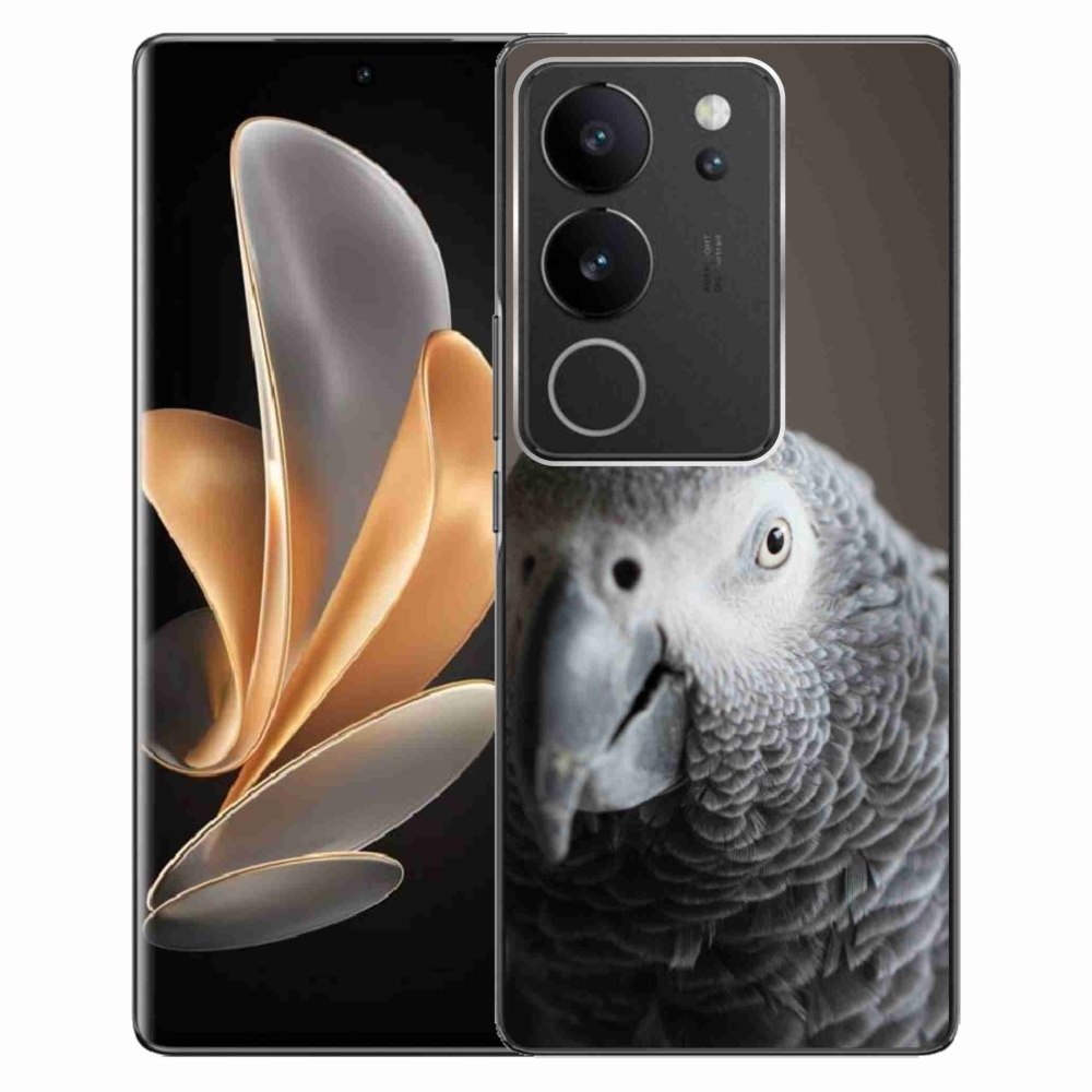 Gelový kryt mmCase na Vivo V29 5G - papoušek žako 2