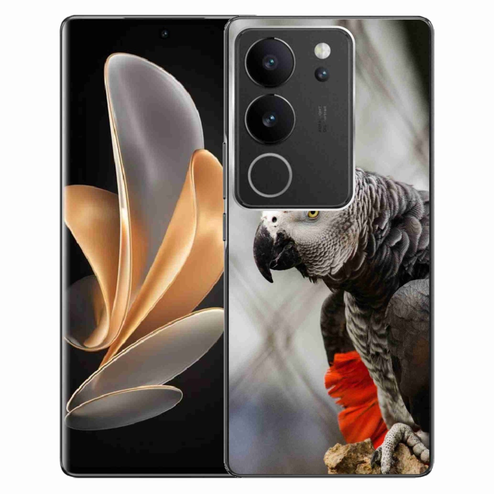 Gelový kryt mmCase na Vivo V29 5G - papoušek žako 3