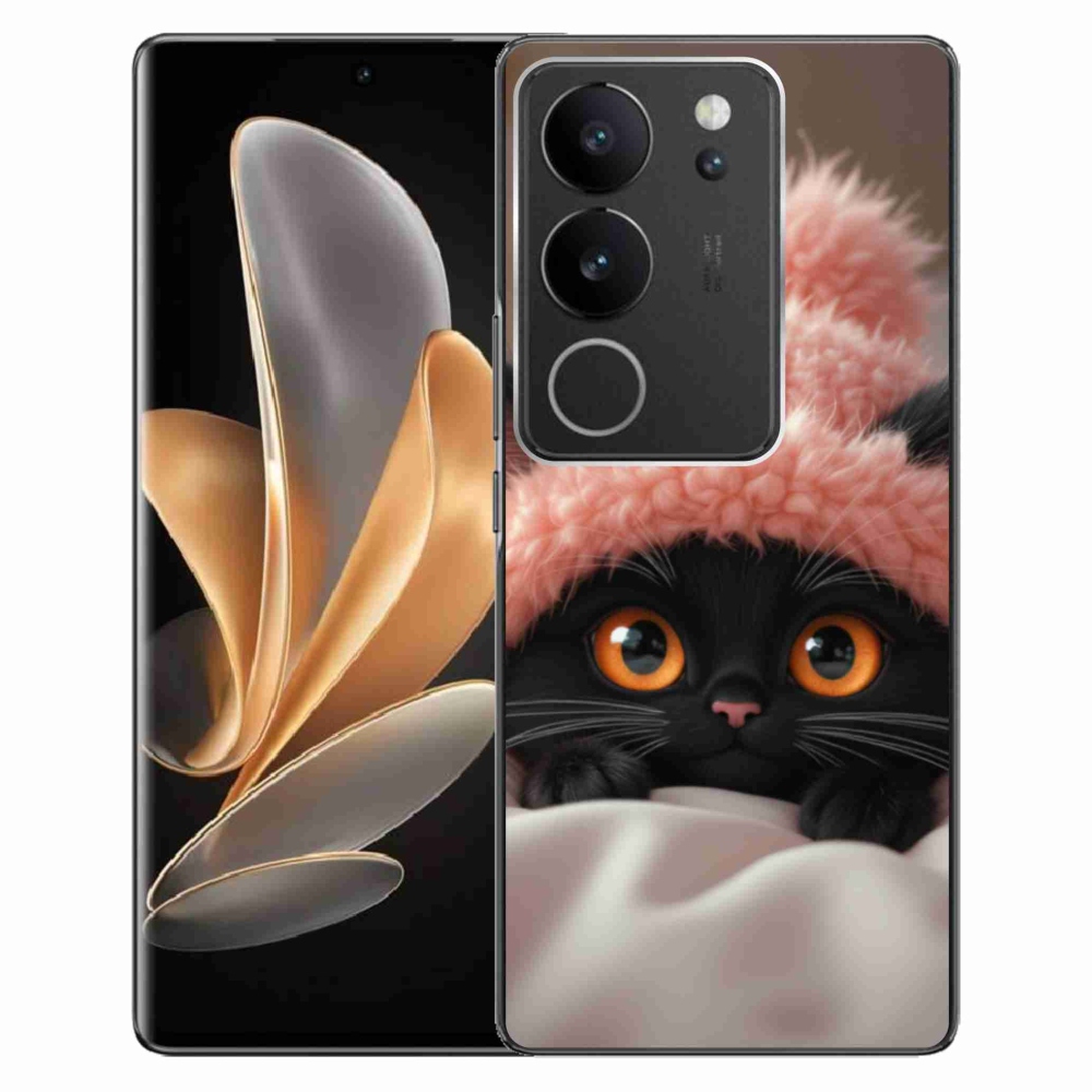 Gelový kryt mmCase na Vivo V29 5G - roztomilé kotě 7