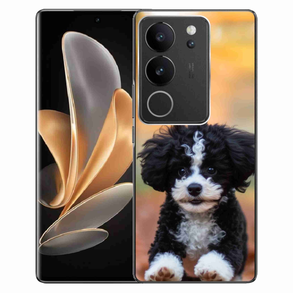 Gelový kryt mmCase na Vivo V29 5G - roztomilé štěně 2