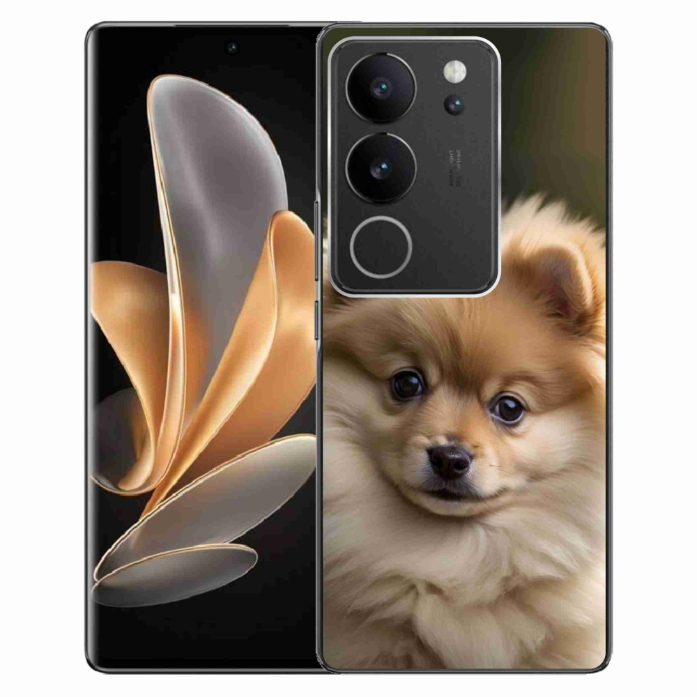 Gelový kryt mmCase na Vivo V29 5G - roztomilý pomeranian 2