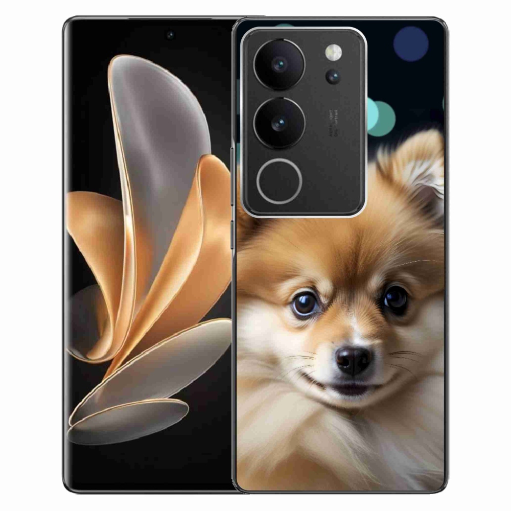 Gelový kryt mmCase na Vivo V29 5G - roztomilý pomeranian