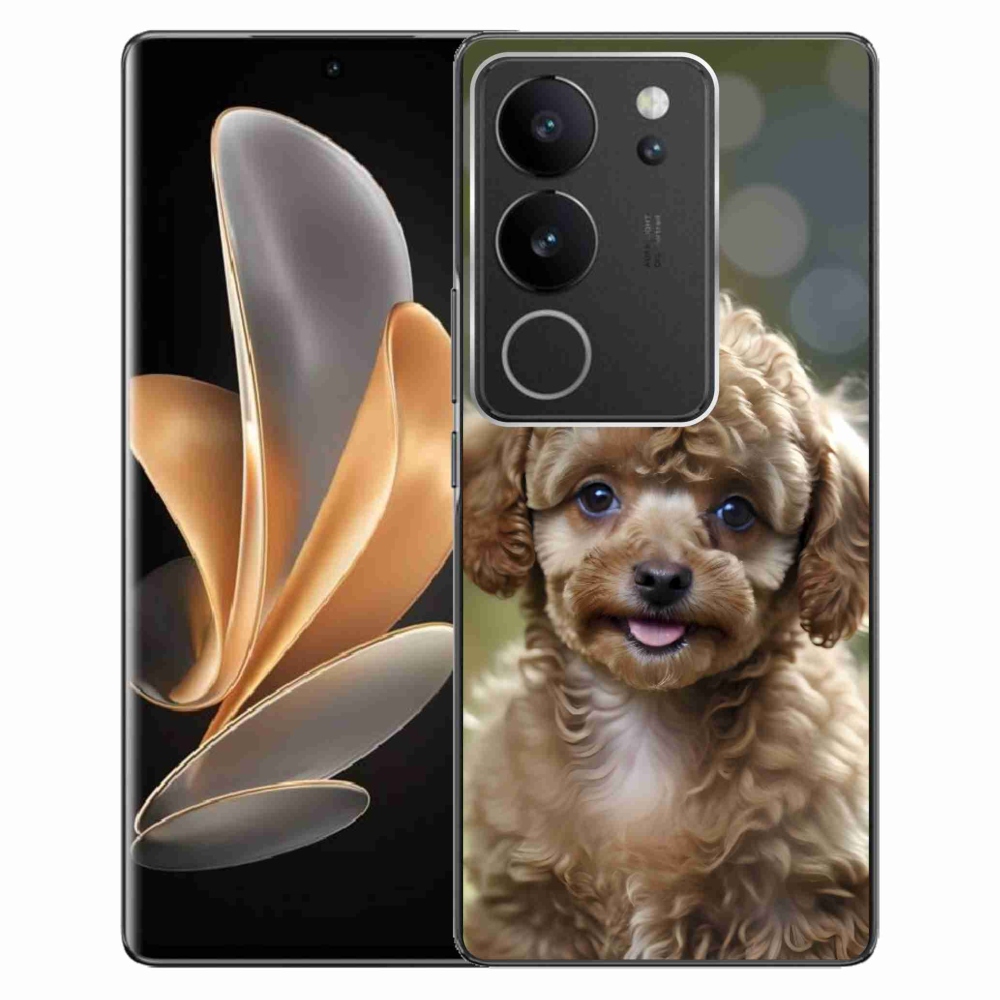 Gelový kryt mmCase na Vivo V29 5G - roztomilý pudl