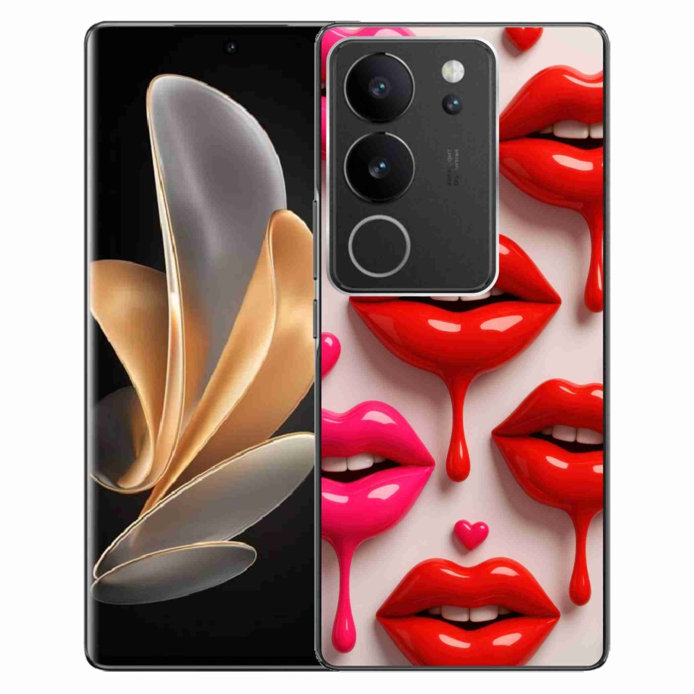 Gelový kryt mmCase na Vivo V29 5G - rty 2