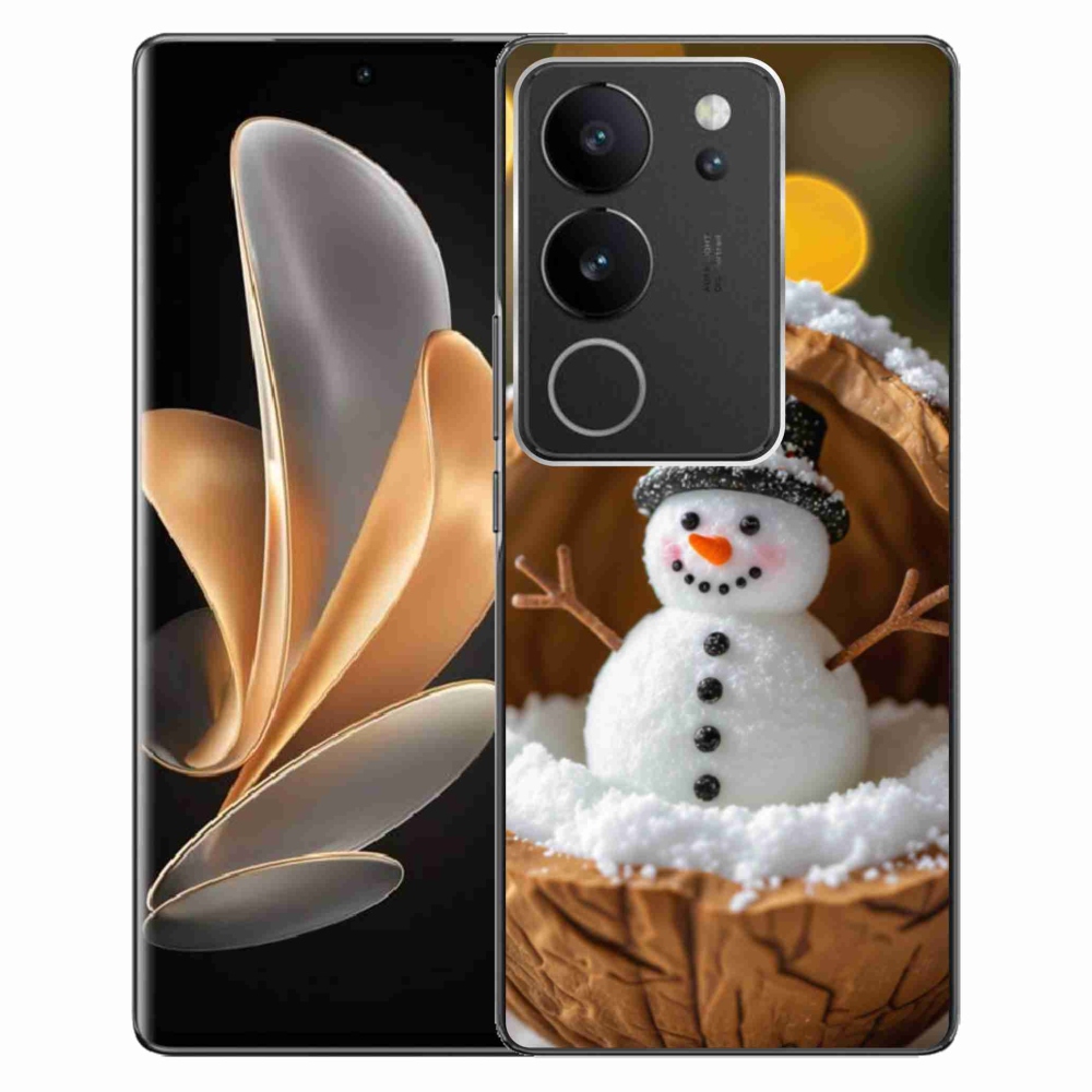 Gelový kryt mmCase na Vivo V29 5G - sněhulák 4