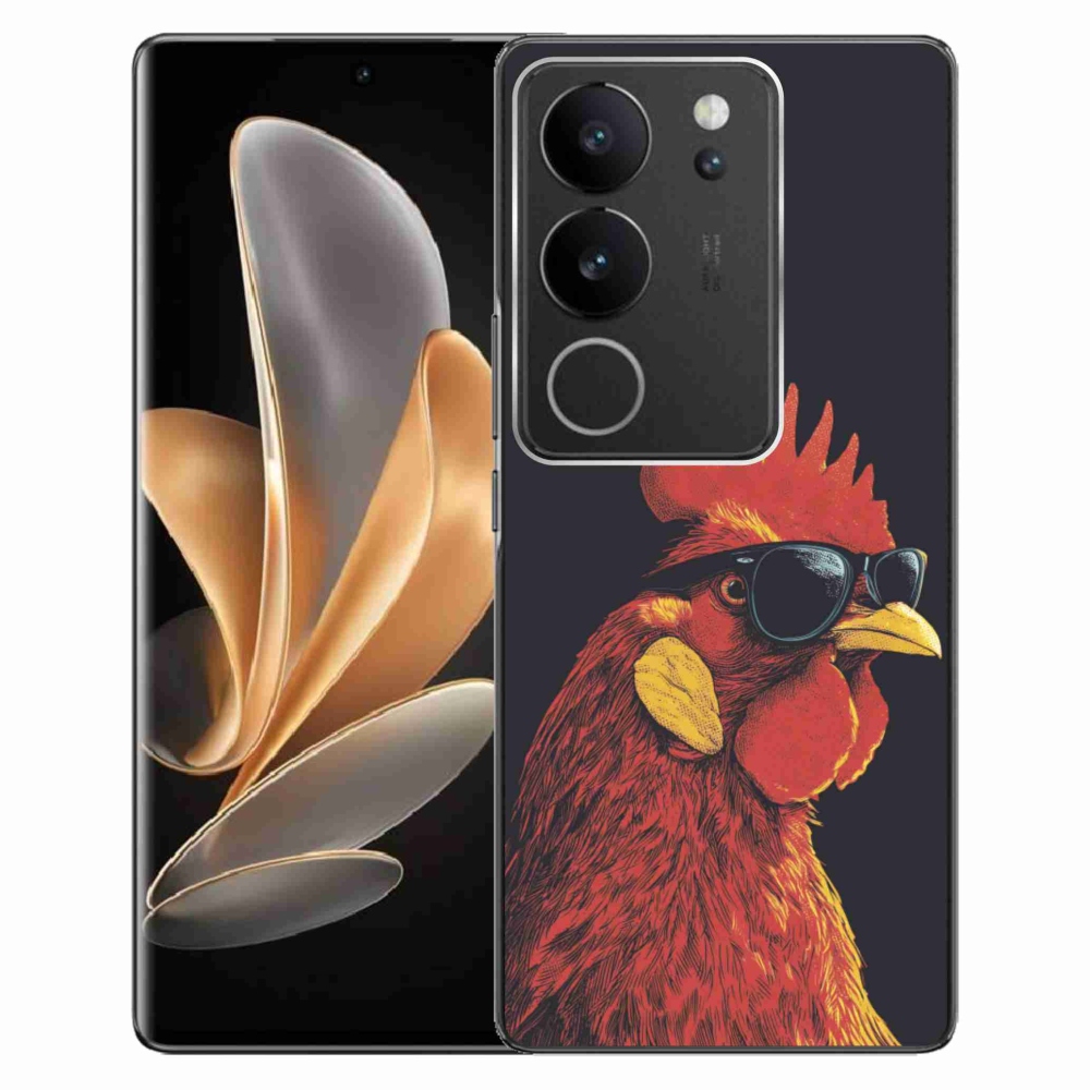Gelový kryt mmCase na Vivo V29 5G - stylový kohout