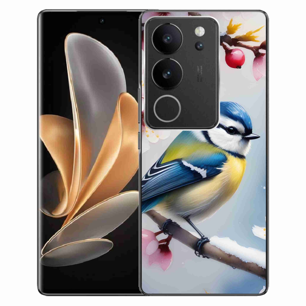 Gelový kryt mmCase na Vivo V29 5G - sýkorka