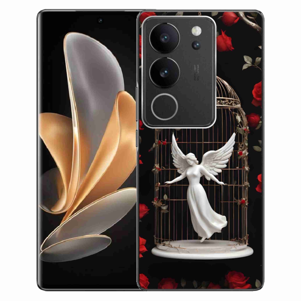 Gelový kryt mmCase na Vivo V29 5G - uvězněný anděl