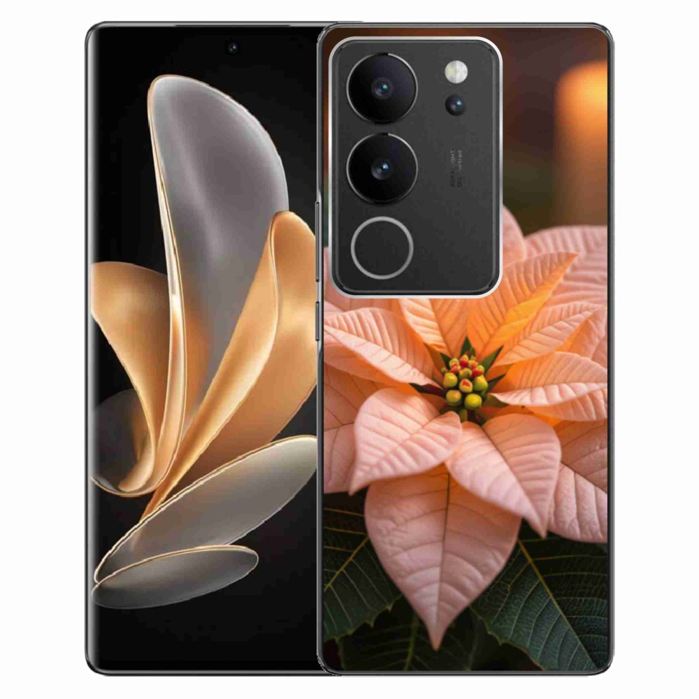 Gelový kryt mmCase na Vivo V29 5G - vánoční hvězda