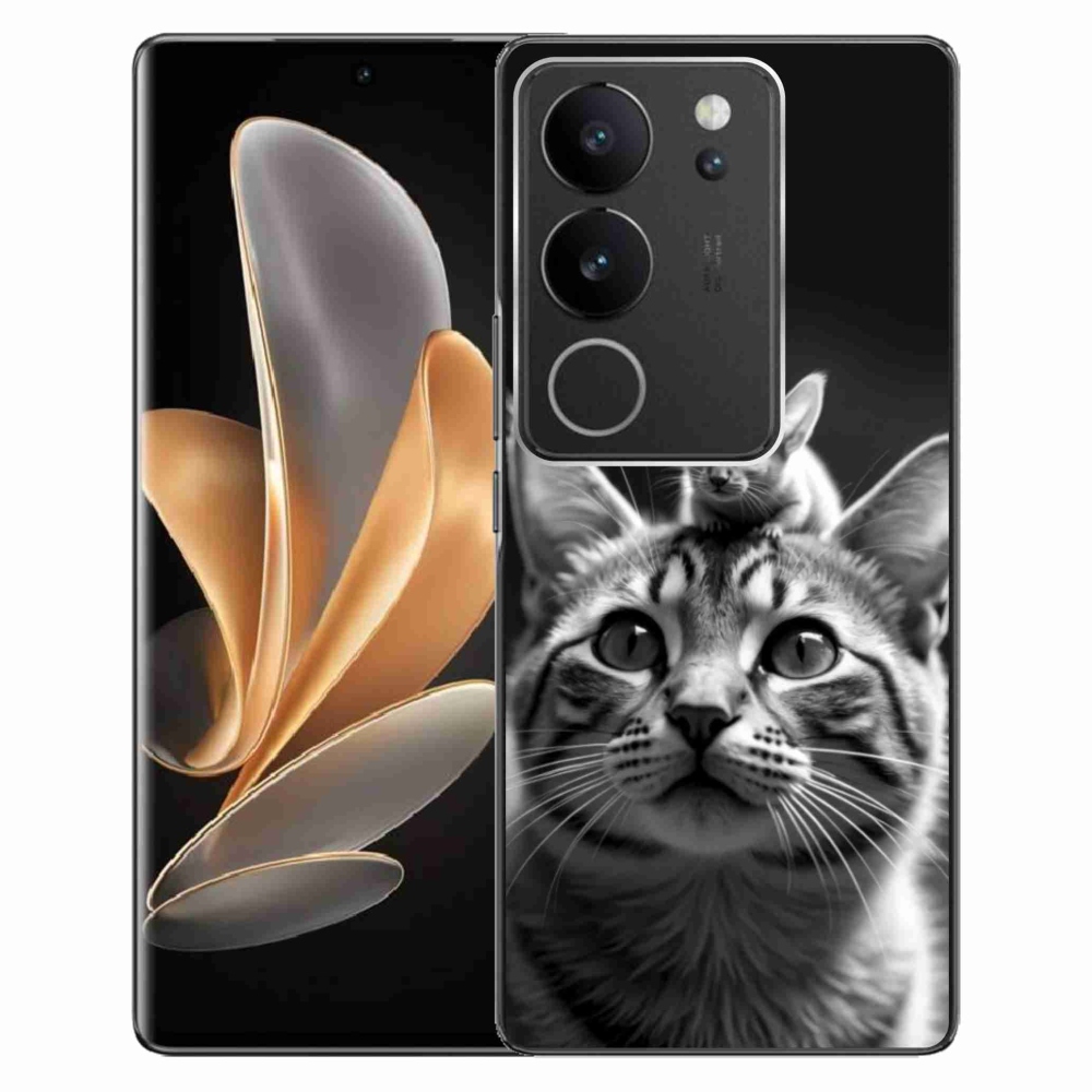 Gelový kryt mmCase na Vivo V29 5G - zvířecí přátelství 2