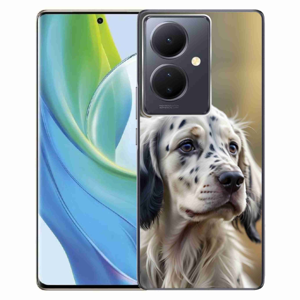 Gelový kryt mmCase na Vivo V29 Lite 5G - anglický setr