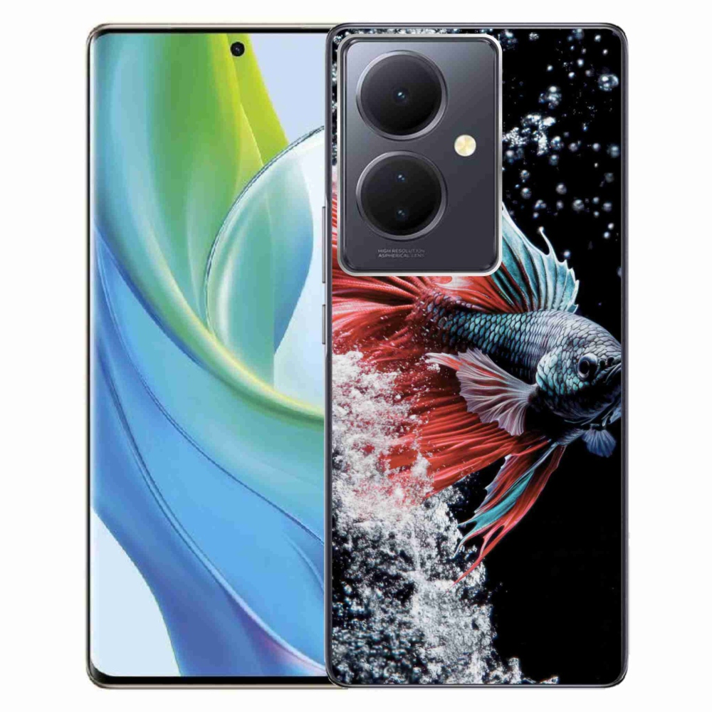 Gelový kryt mmCase na Vivo V29 Lite 5G - bojovnice pestrá