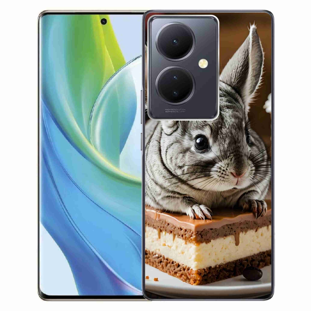 Gelový kryt mmCase na Vivo V29 Lite 5G - činčila