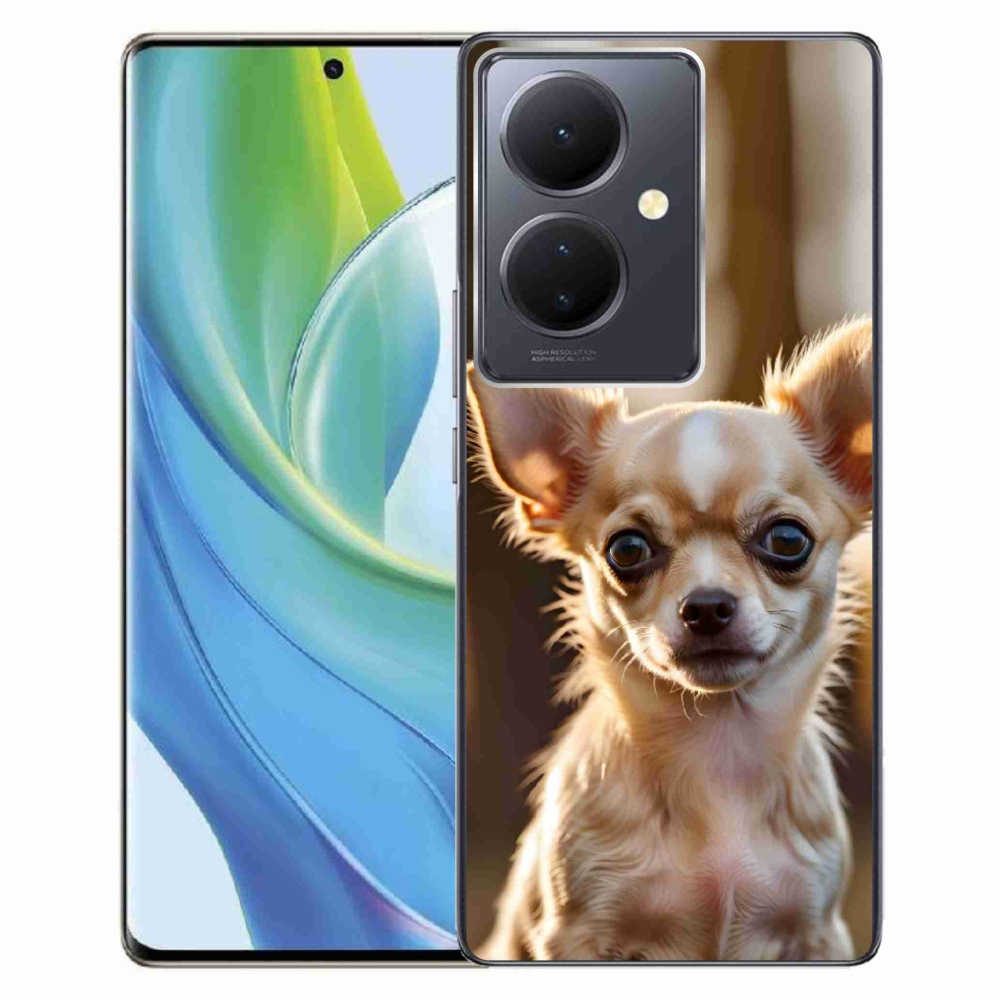Gelový kryt mmCase na Vivo V29 Lite 5G - čivava 6