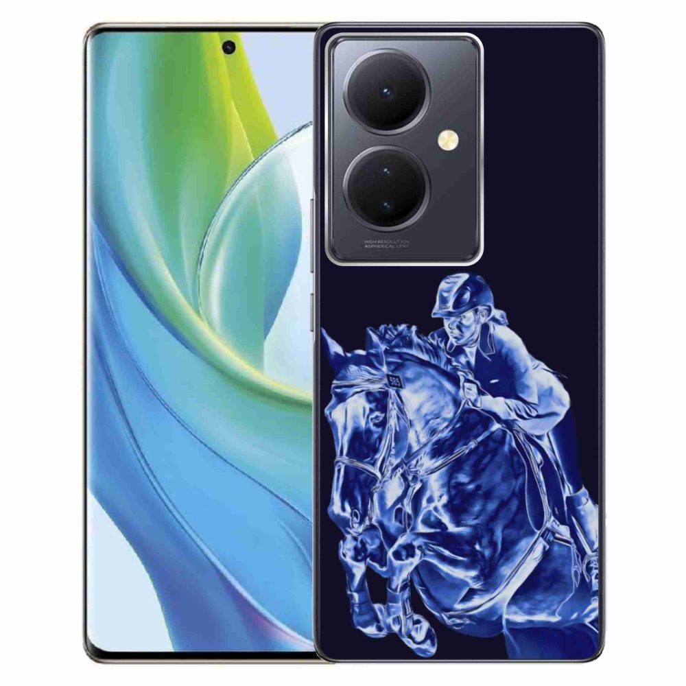Gelový kryt mmCase na Vivo V29 Lite 5G - dostihový kůň