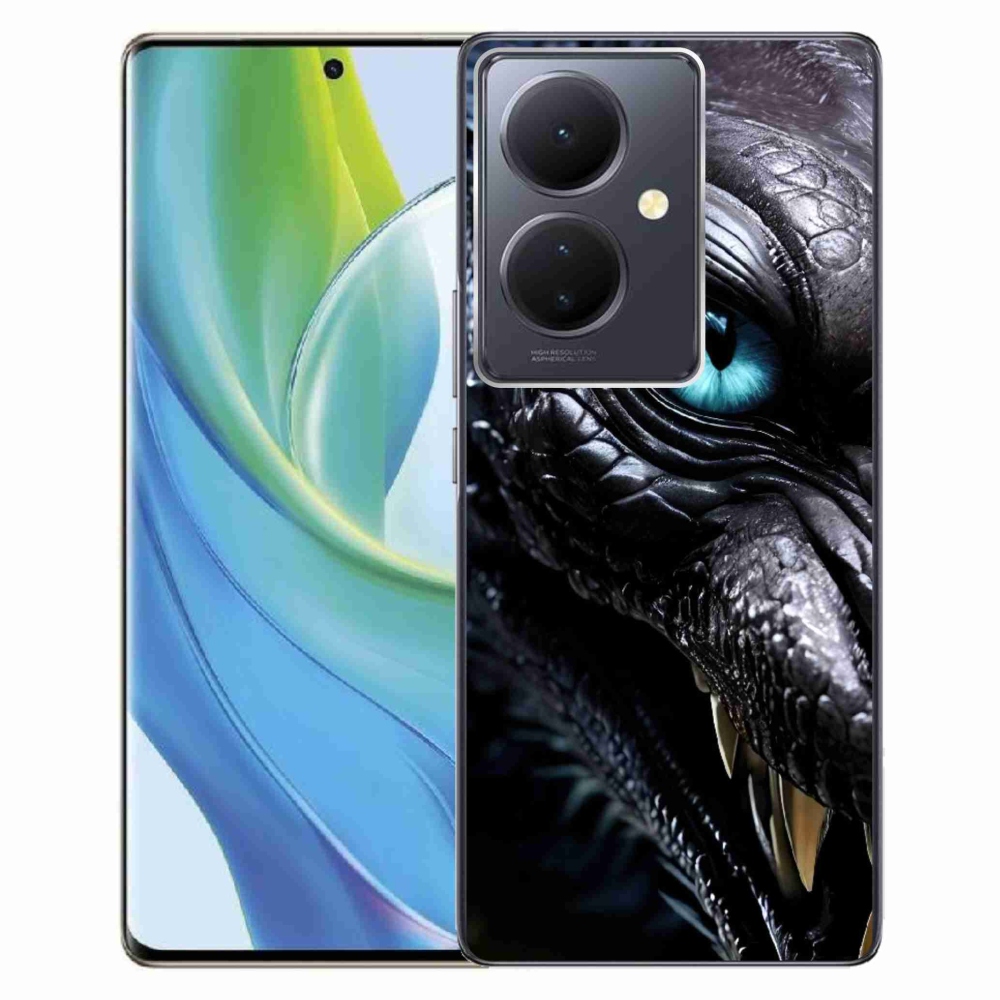 Gelový kryt mmCase na Vivo V29 Lite 5G - dračí pohled