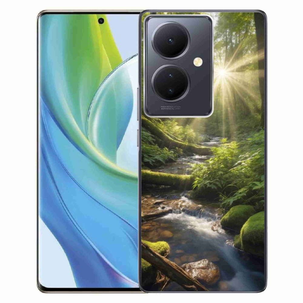 Gelový kryt mmCase na Vivo V29 Lite 5G - hlubina lesa