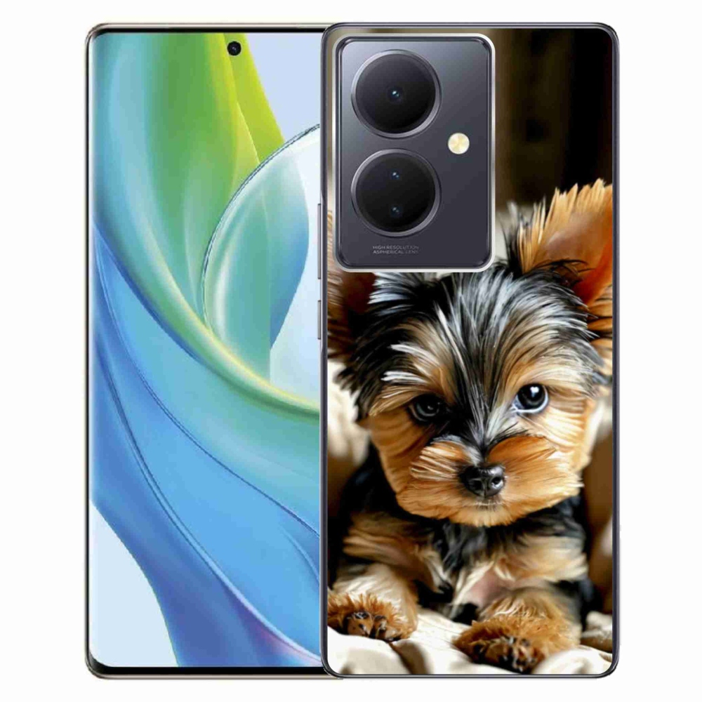 Gelový kryt mmCase na Vivo V29 Lite 5G - jorkšír 11