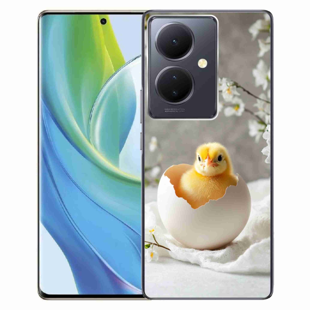 Gelový kryt mmCase na Vivo V29 Lite 5G - kuřátko