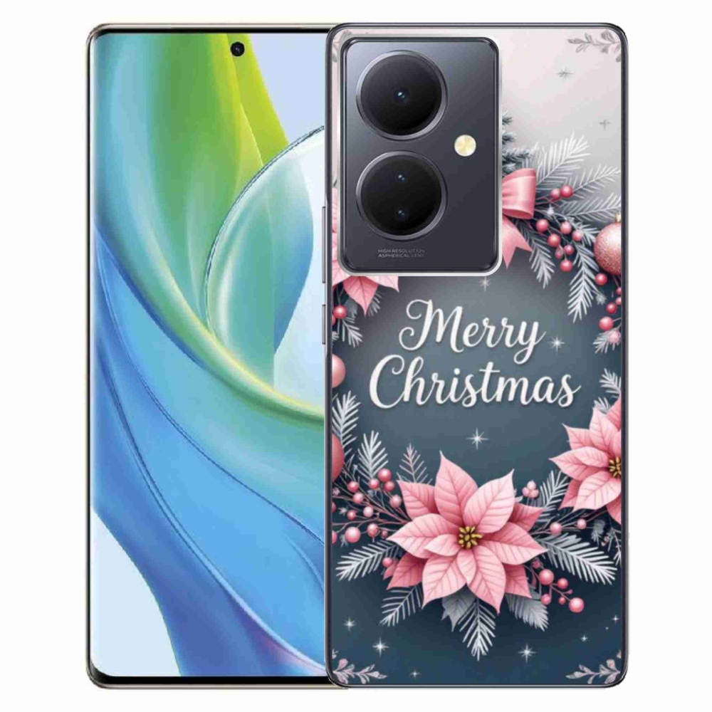 Gelový kryt mmCase na Vivo V29 Lite 5G - merry christmas