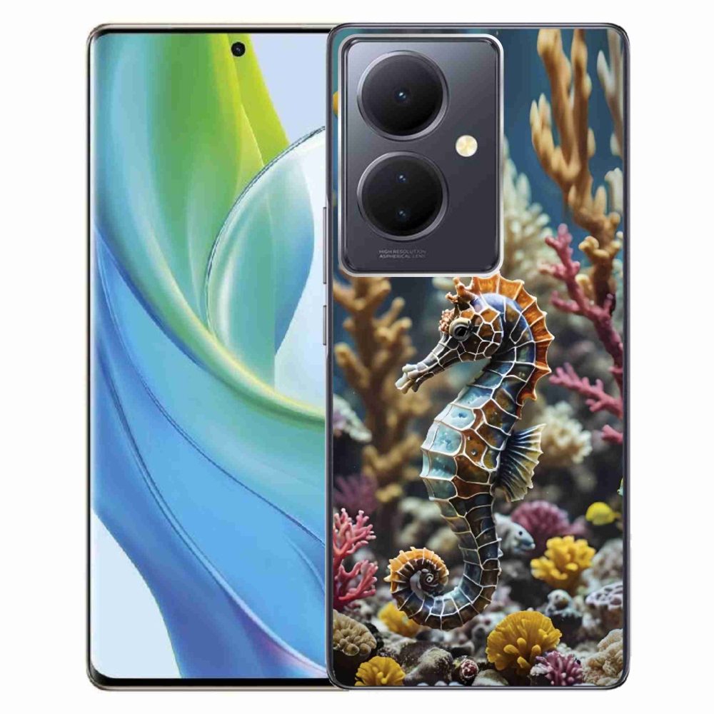 Gelový kryt mmCase na Vivo V29 Lite 5G - mořský koník 2