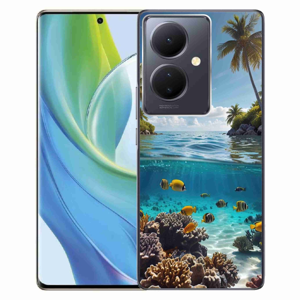 Gelový kryt mmCase na Vivo V29 Lite 5G - mořský svět 4