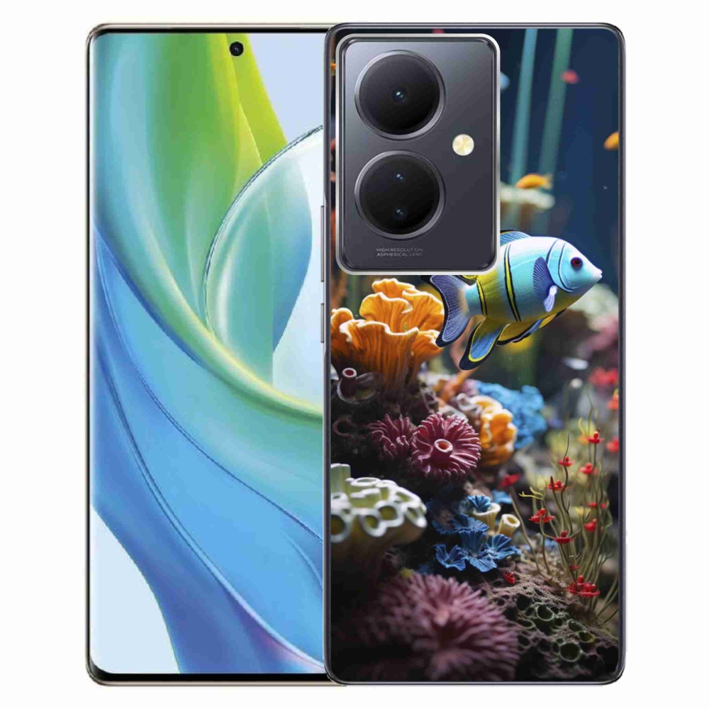 Gelový kryt mmCase na Vivo V29 Lite 5G - mořský svět 5
