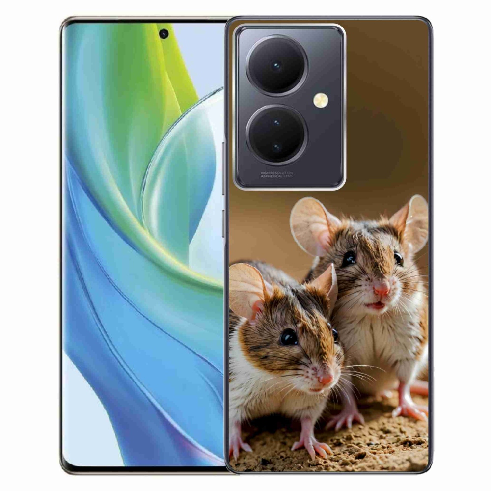 Gelový kryt mmCase na Vivo V29 Lite 5G - myší duo