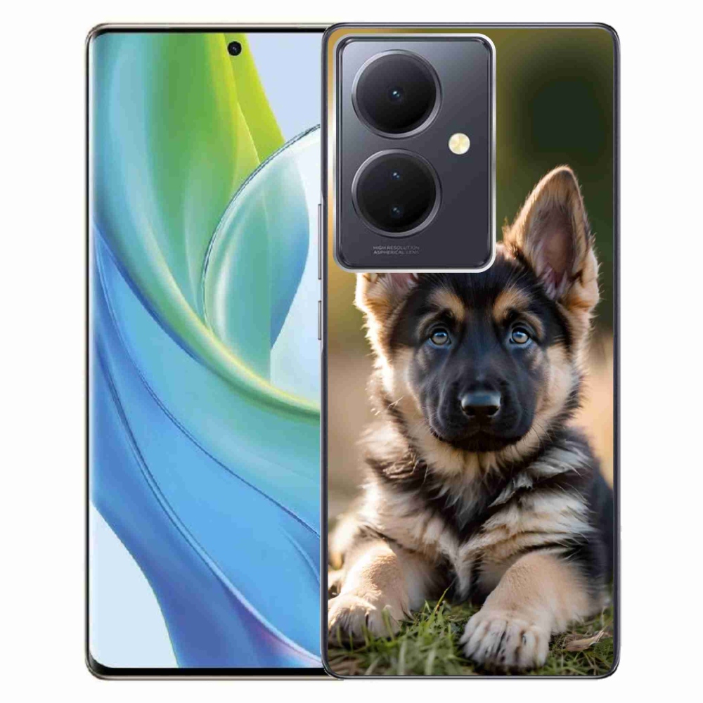 Gelový kryt mmCase na Vivo V29 Lite 5G - německý ovčák v přírodě
