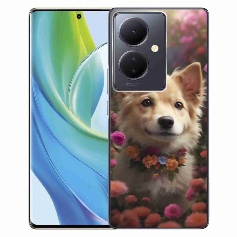 Gelový kryt mmCase na Vivo V29 Lite 5G - německý špic