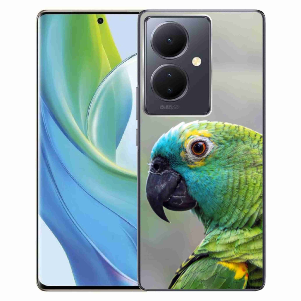 Gelový kryt mmCase na Vivo V29 Lite 5G - papoušek amazoňan