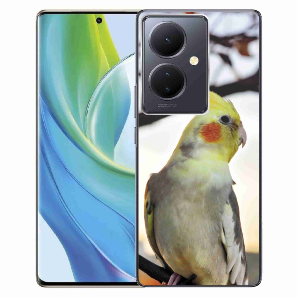 Gelový kryt mmCase na Vivo V29 Lite 5G - papoušek korela